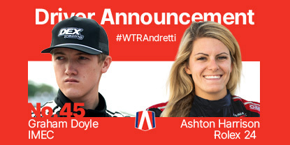 45-WTR Graham Ashton Driver Announcement