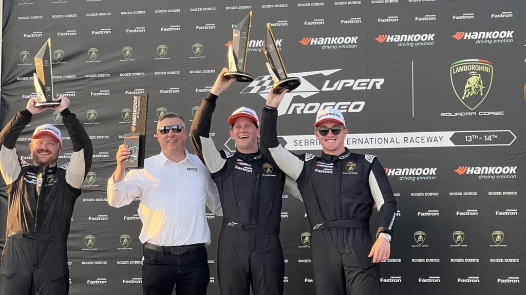 Sebring 2025 podium
